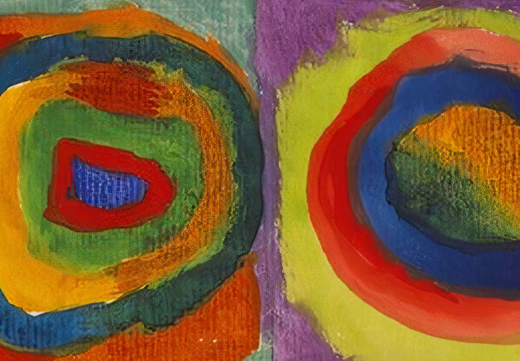 Cuadro XXL Color Study - Kandinsky’s Squares With Concentric Circles [Large Format] 151640 additionalImage 3