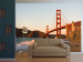Fotomural a medida Puerta Golden Gate - puesta del sol, San Francisco 59740