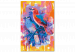Cuadro para pintar por números Red Bird and Blue Bird 143660 additionalThumb 3