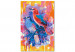 Cuadro para pintar por números Red Bird and Blue Bird 143660 additionalThumb 6