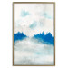 Póster Blue Forest - Delicate, Hazy Landscape in Blue Tones 145760 additionalThumb 19