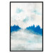 Póster Blue Forest - Delicate, Hazy Landscape in Blue Tones 145760 additionalThumb 16
