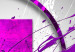 Cuadro en vidrio acrílico Purple Expression [Glass] 92390 additionalThumb 5