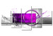 Cuadro en vidrio acrílico Purple Expression [Glass] 92390 additionalThumb 2