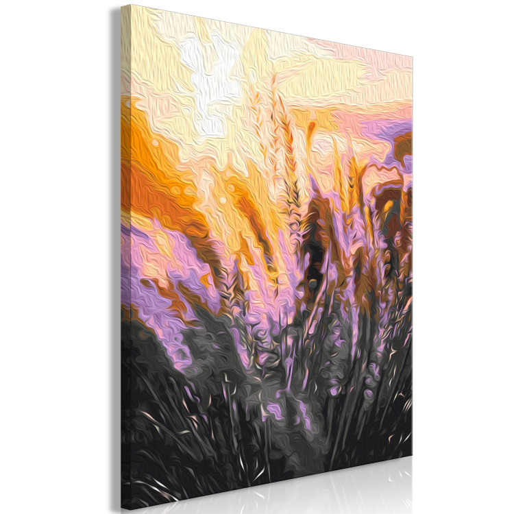 Cuadro numerado para pintar Romantic Meadow - Delicate Golden Grass at Sunset 145211 additionalImage 6
