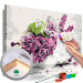 Cuadro para pintar con números Vase and Flowers 107531