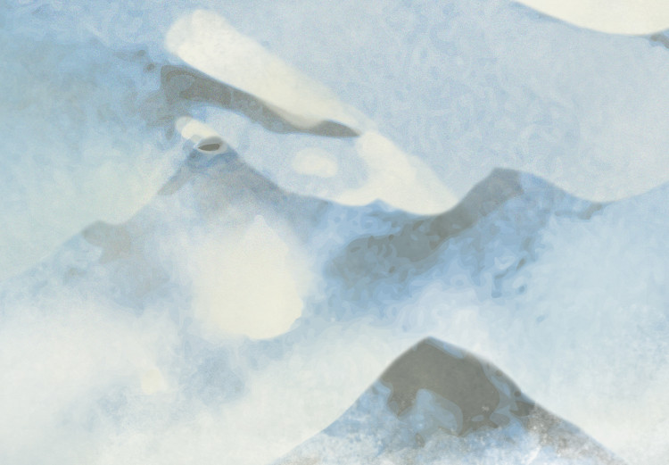 Fotomural decorativo Invierno en montañas - paisaje de picos cubiertos de nieve y niebla 138831 additionalImage 3