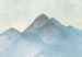 Fotomural decorativo Invierno en montañas - paisaje de picos cubiertos de nieve y niebla 138831 additionalThumb 4