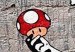 Cuadro acrílico Super Mario Mushroom Cop by Banksy [Glass] 94331 additionalThumb 5