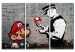 Cuadro acrílico Super Mario Mushroom Cop by Banksy [Glass] 94331 additionalThumb 2