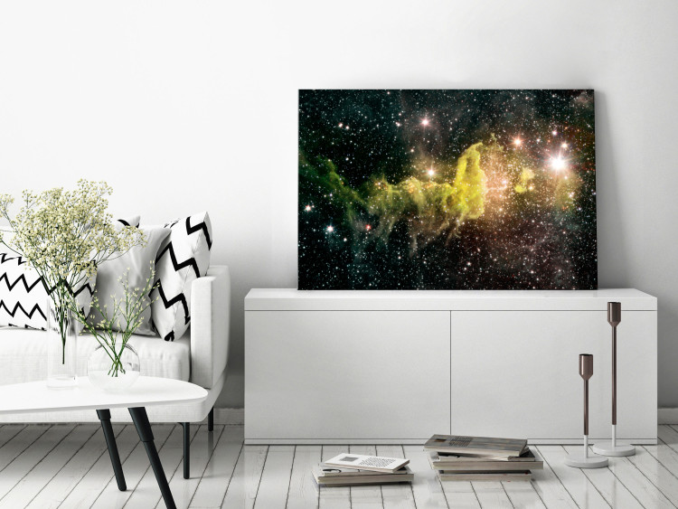 Impresión en metacrílato Green Nebula - Dazzling Stars in Outer Space 146441 additionalImage 7