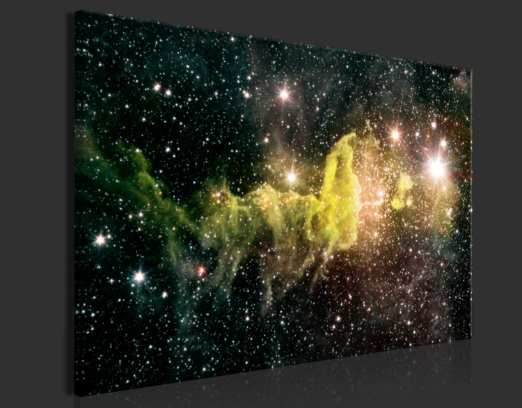 Impresión en metacrílato Green Nebula - Dazzling Stars in Outer Space 146441 additionalImage 4