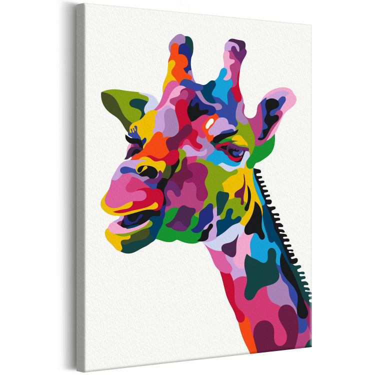 Cuadro para pintar con números Colourful Giraffe 117451 additionalImage 5