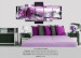Cuadro acrílico Purple Lilies [Glass] 93051 additionalThumb 5