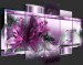 Cuadro acrílico Purple Lilies [Glass] 93051 additionalThumb 4