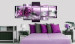 Cuadro acrílico Purple Lilies [Glass] 93051 additionalThumb 3