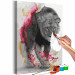  Dibujo para pintar con números Silky Lion 142571 additionalThumb 7