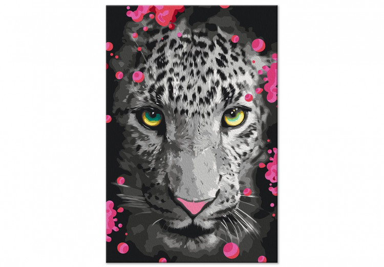  Dibujo para pintar con números Emerald-Eyed Leopard 142771 additionalImage 7