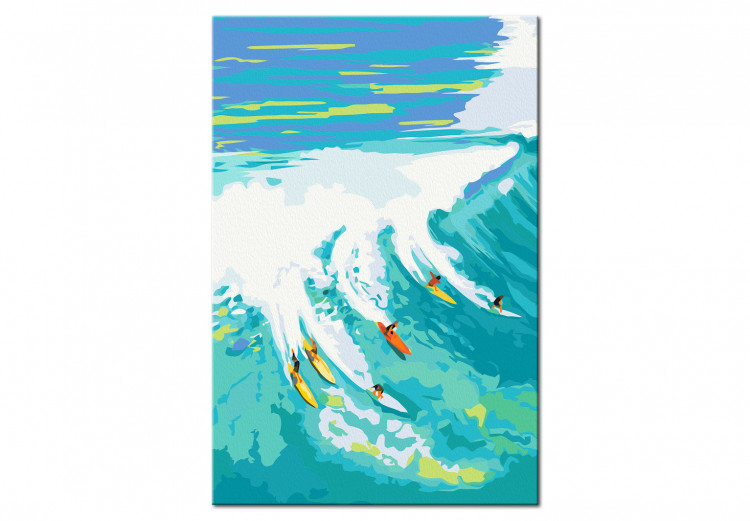 Cuadro para pintar por números Surfing Vibes 137291 additionalImage 4