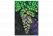 Cuadro para pintar por números Freshness - Delicate Green Leaves Turning Beige 146202 additionalThumb 4