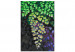 Cuadro para pintar por números Freshness - Delicate Green Leaves Turning Beige 146202 additionalThumb 3