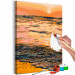Cuadro numerado para pintar Sweet Evening - Orange Calm Sea at Sunset 145212 additionalThumb 4