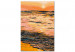 Cuadro numerado para pintar Sweet Evening - Orange Calm Sea at Sunset 145212 additionalThumb 5