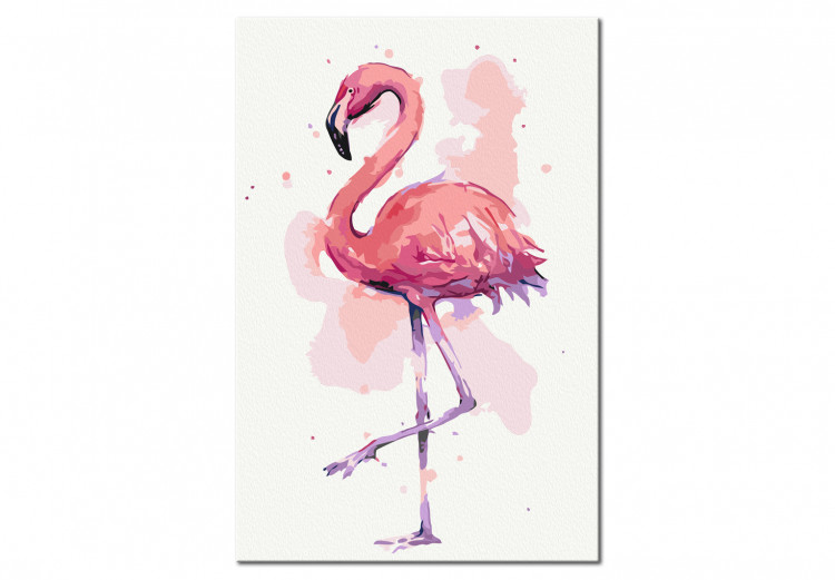 Cuadro para pintar con números Friendly Flamingo 132122 additionalImage 6