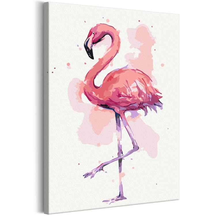 Cuadro para pintar con números Friendly Flamingo 132122 additionalImage 5