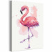 Cuadro para pintar con números Friendly Flamingo 132122 additionalThumb 5