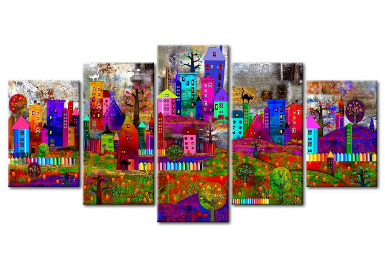 Cuadro acrílico The City of Expression [Glass] 93722 additionalImage 2