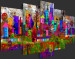 Cuadro acrílico The City of Expression [Glass] 93722 additionalThumb 4