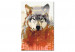  Dibujo para pintar con números Wolf and Forest 134632 additionalThumb 5