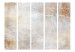Biombo original Artistic Poem - Abstract Background With Light Beige Colors II [Room Dividers] 151732 additionalThumb 3