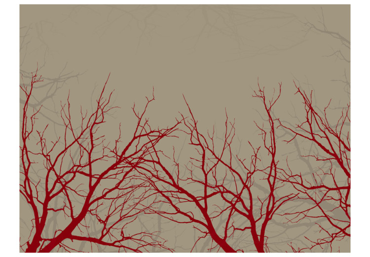 Fotomural Red-hot branches 60432 additionalImage 1