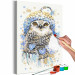 Cuadro para pintar con números Cold Owl 131442 additionalThumb 7
