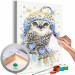 Cuadro para pintar con números Cold Owl 131442