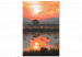 Cuadro numerado para pintar Peaceful Lake - Landscape with Sunset over the Water 146552 additionalThumb 7