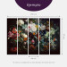 Fotomural decorativo Explosión de colores - mapa del mundo con motivos en acuarela 59962 additionalThumb 10