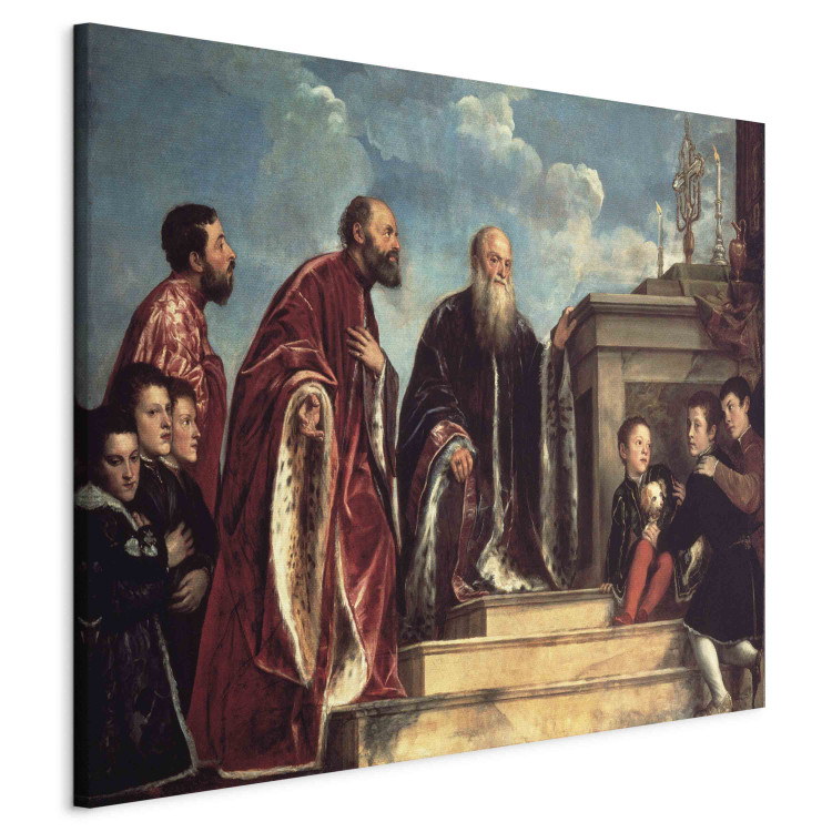 Copia de calidad barata The Vendramin Family Titian Pintores famosos