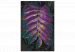  Dibujo para pintar con números Jungle Vegetation - Large Purple Leaf With Raindrops 146203 additionalThumb 3