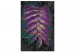  Dibujo para pintar con números Jungle Vegetation - Large Purple Leaf With Raindrops 146203 additionalThumb 4