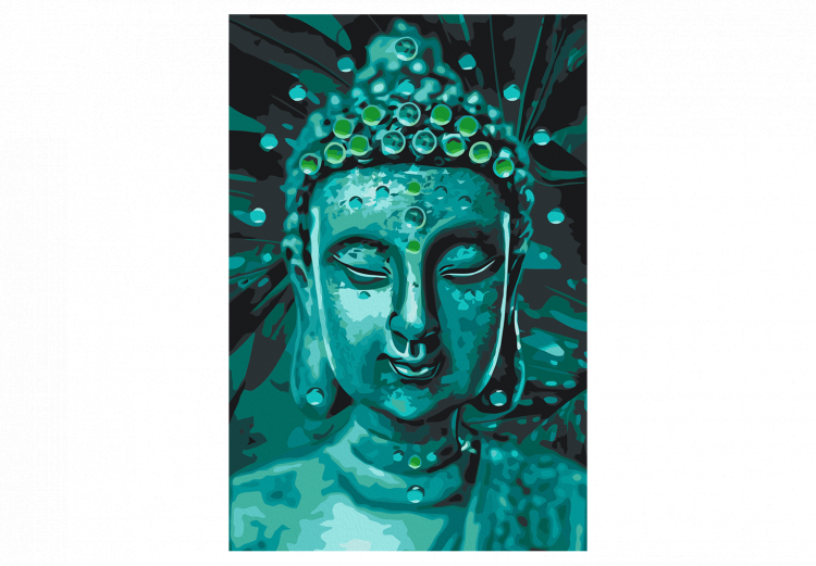  Dibujo para pintar con números Emerald Buddha 135623 additionalImage 4