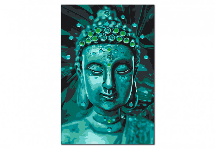  Dibujo para pintar con números Emerald Buddha 135623 additionalImage 5