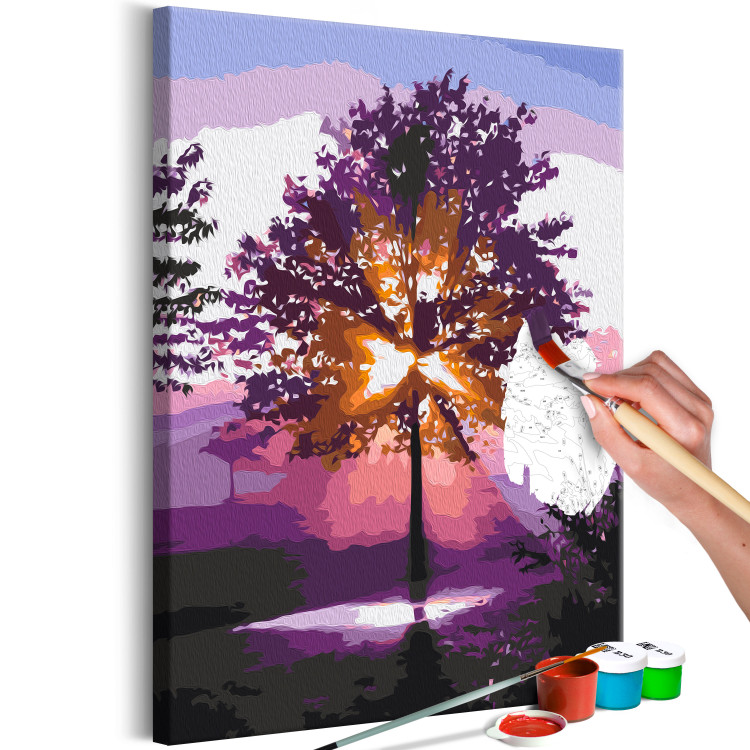  Dibujo para pintar con números Magic Tree - Sun Rays and Bright Nature 144623 additionalImage 6