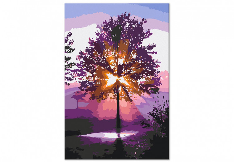  Dibujo para pintar con números Magic Tree - Sun Rays and Bright Nature 144623 additionalImage 3