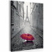 Cuadro numerado para pintar París (el paraguas rojo) 107333 additionalThumb 6