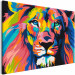 Cuadro para pintar por números Colorful Lion 137933 additionalThumb 6