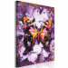 Cuadro para pintar por números Harmony - Purple Butterfly on a Background of Purple Flower Petals 146543 additionalThumb 6