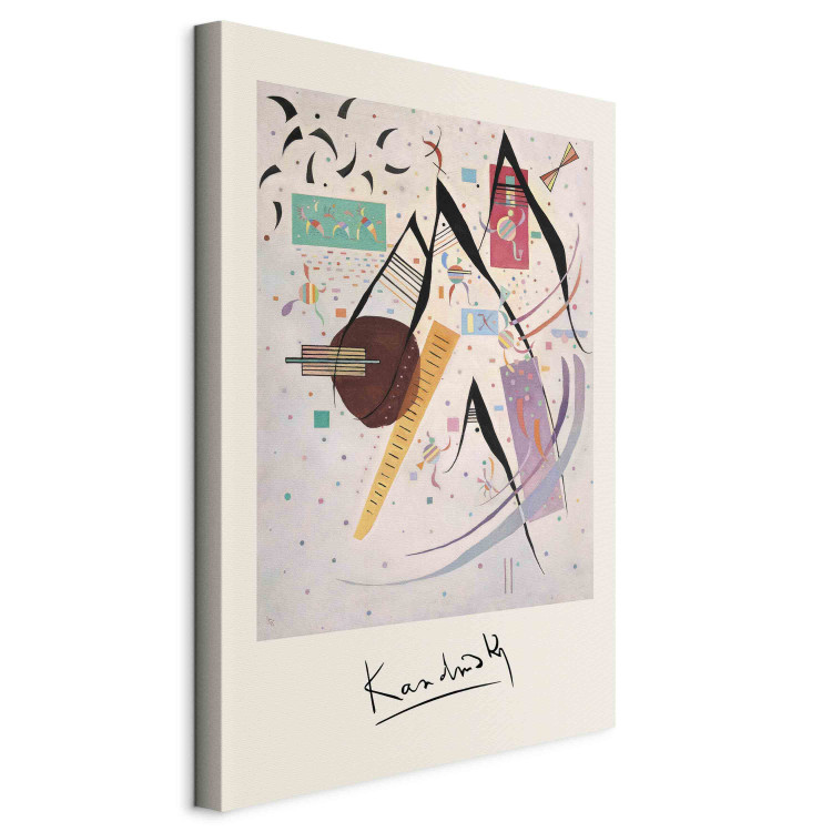 Cuadro XXL Black Dots - Kandinsky’s Colorful and Disorganized Composition [Large Format] 151643 additionalImage 2
